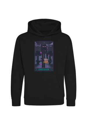 Henry Tiger MINECRAFT ENDER TAROT - Hoodie - jet black