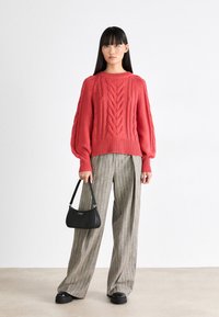 BOSS FORTA - Striktrøje - light/pastel red