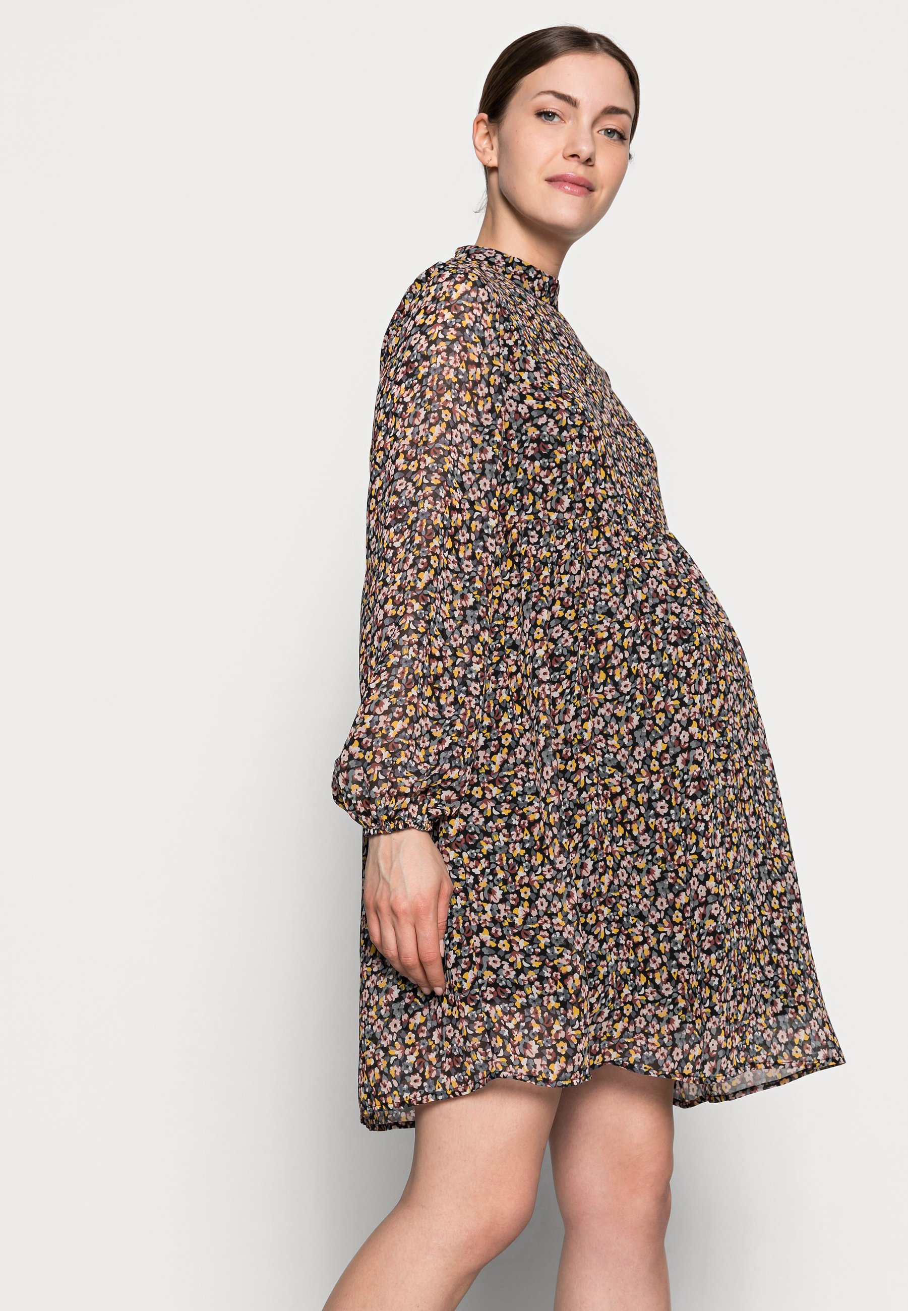 Women PCMMACYA DRESS - Day dress - black/misty rose Women PCMMACYA DRESS - Day dress - black/misty rose