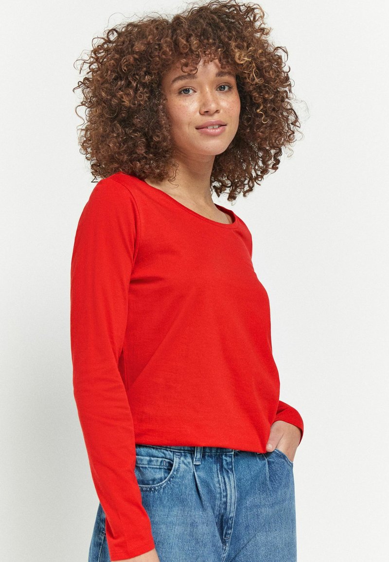 Next LONG SLEEVE STANDARD - Top s dlhým rukávom - red