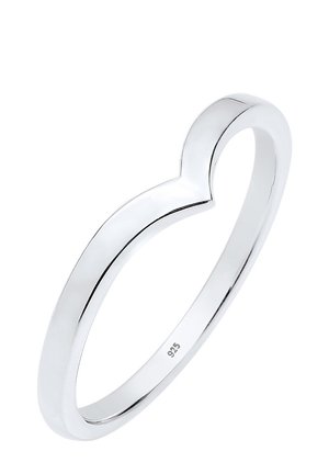 Elli BASIC V-FORM - Ring - silver-coloured