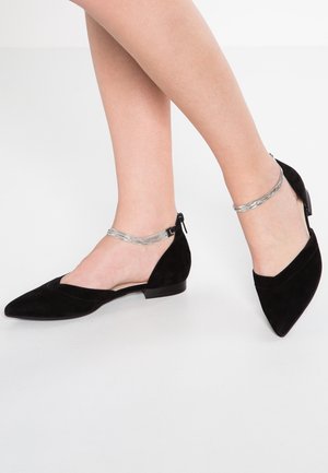 Riemchenballerina - black