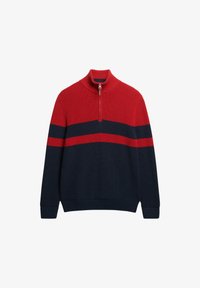 Niet geselecteerd, navy red