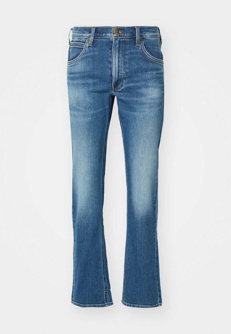 Lee Straight leg jeans donkerblauw denim