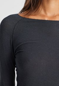 GAI+LISVA AMALIE SOLID - Bluză cu mânecă lungă - dark grey