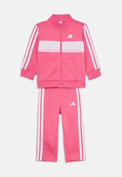 adidas TIBERIO INFANT UNISEX SET - Chándal - pink fusion/clear pink/white — photo 3