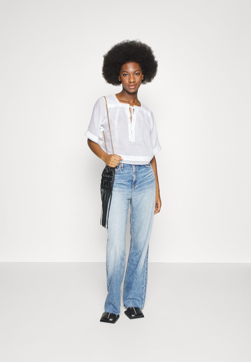 Damen Kleider | rag & bone CHARLOTTE T-Shirt print white/weiß - RY22165 Damen Kleider | rag & bone CHARLOTTE T-Shirt print white/weiß - RY22165