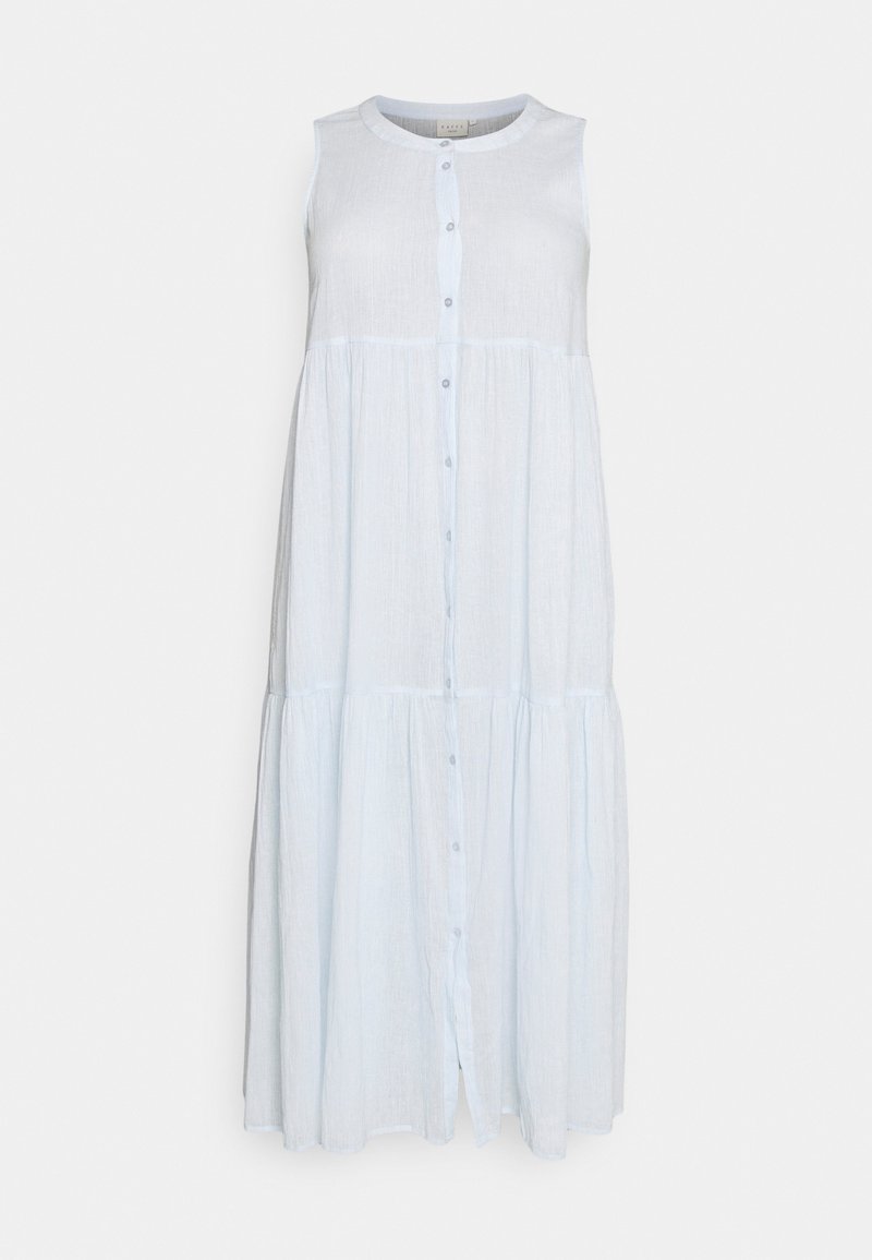 Kaffe Curve Maxi-jurk blauw