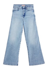 WIDE LEG FIT  - Flared Jeans - light blue