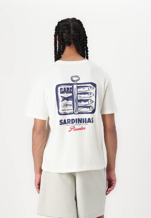JORSARDINHAS TEE  - Print T-shirt - egret