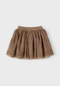 Lil' Atelier A-lijn rok - camel