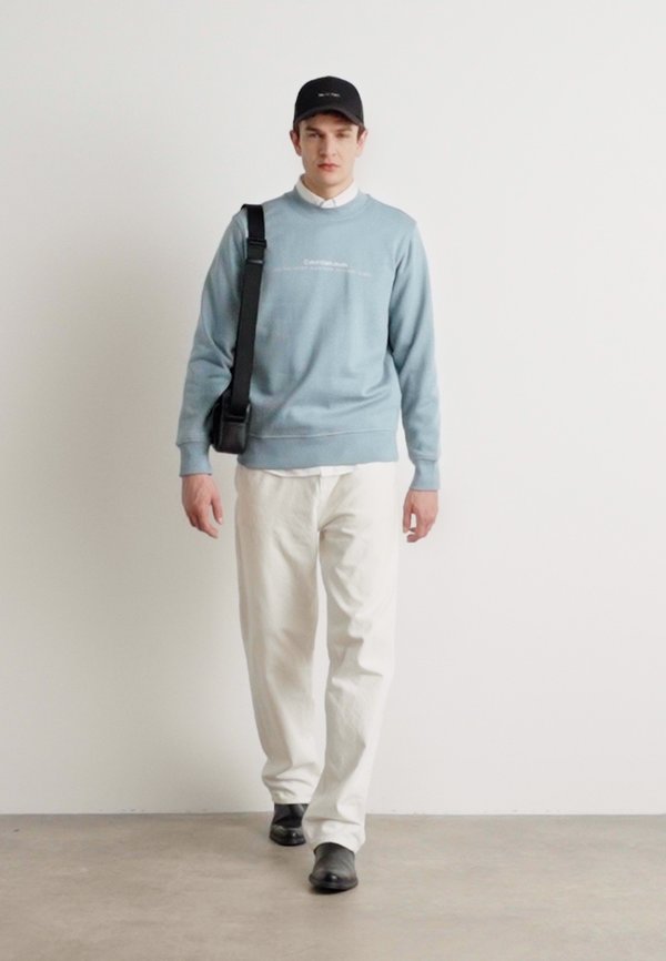 MINIMAL LOGO CREW NECK - Sweatshirt - lead2