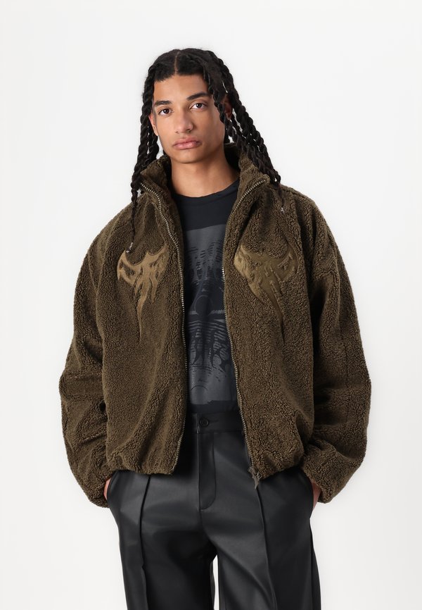 EMBROIDERY  - Fleece jacket - croco3