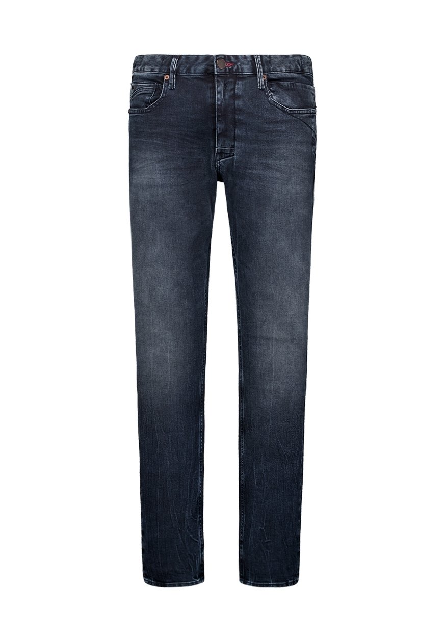 NO EXCESS STRETCH - Slim fit jeans - dark denim/blue denim