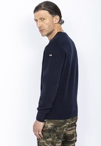 Schott PULL - Sweatshirt - bleu marine