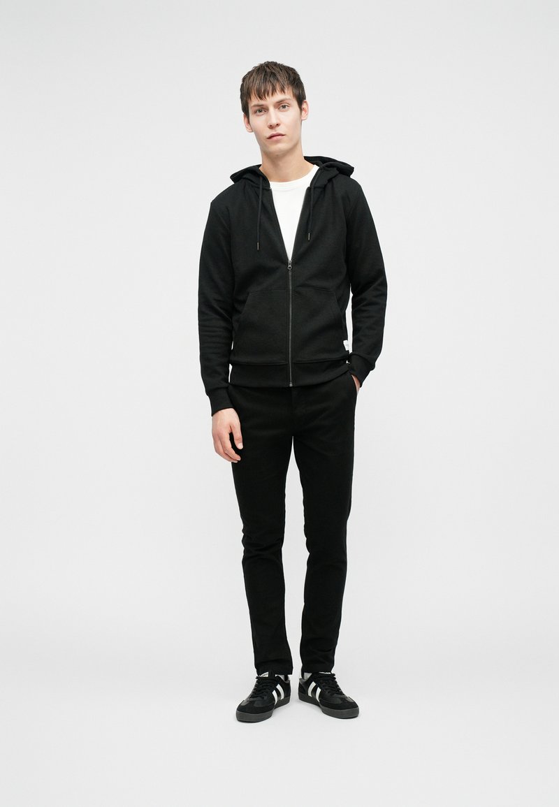 Felpa Con Cappuccio E Cerniera Uomo JACK & JONES Jjsimon – Morbida, Stile Danese, Casual