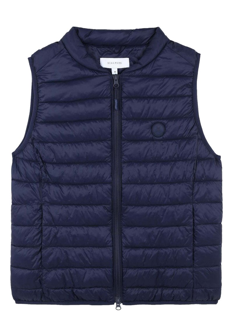 Damen Leichte Jacken | Scalpers GSTAAD Weste navy/dunkelblau - TU23893 Damen Leichte Jacken | Scalpers GSTAAD Weste navy/dunkelblau - TU23893