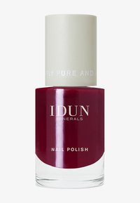 IDUN Minerals NAIL POLISH - Nail polish - jaspis - dark red