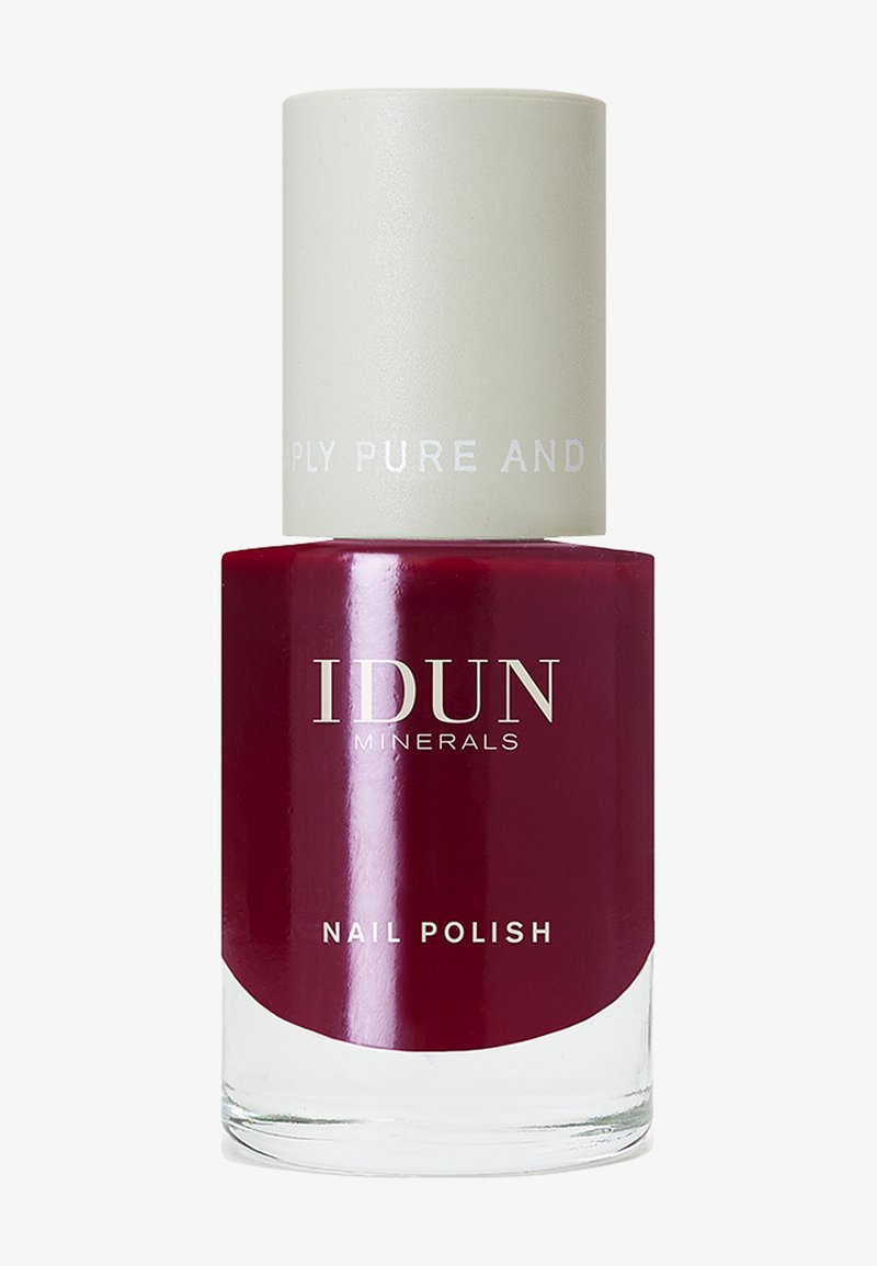 IDUN Minerals NAIL POLISH - Nail polish - jaspis - dark red