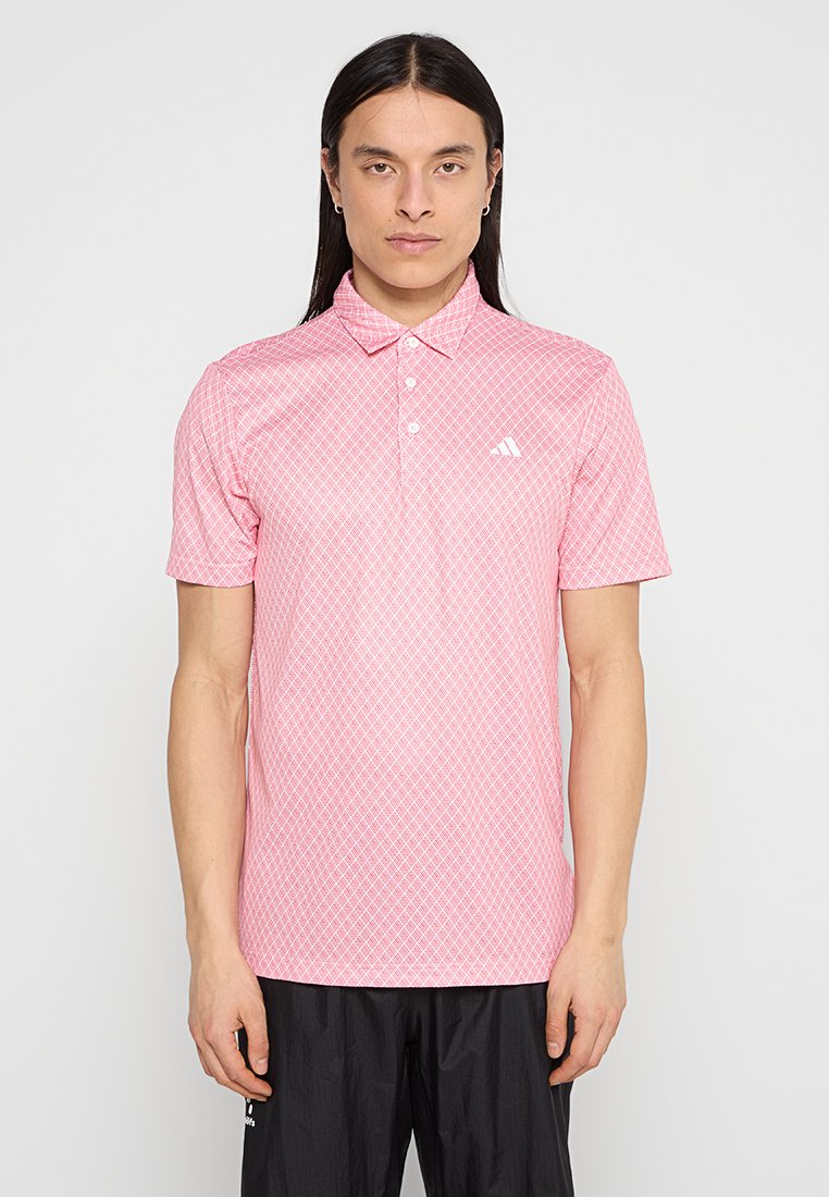 adidas Golf Poloshirt donkerroze adidas Golf Poloshirt donkerroze