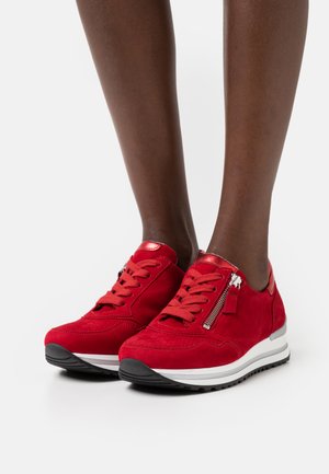 Sneakers laag - rubin/rosso