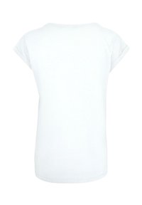 Hvid kortærmet t-shirt med rund halsudskæring og oprullede ærmer. Fremstillet af blødt, letvægtsstof og har et enkelt og rent design.