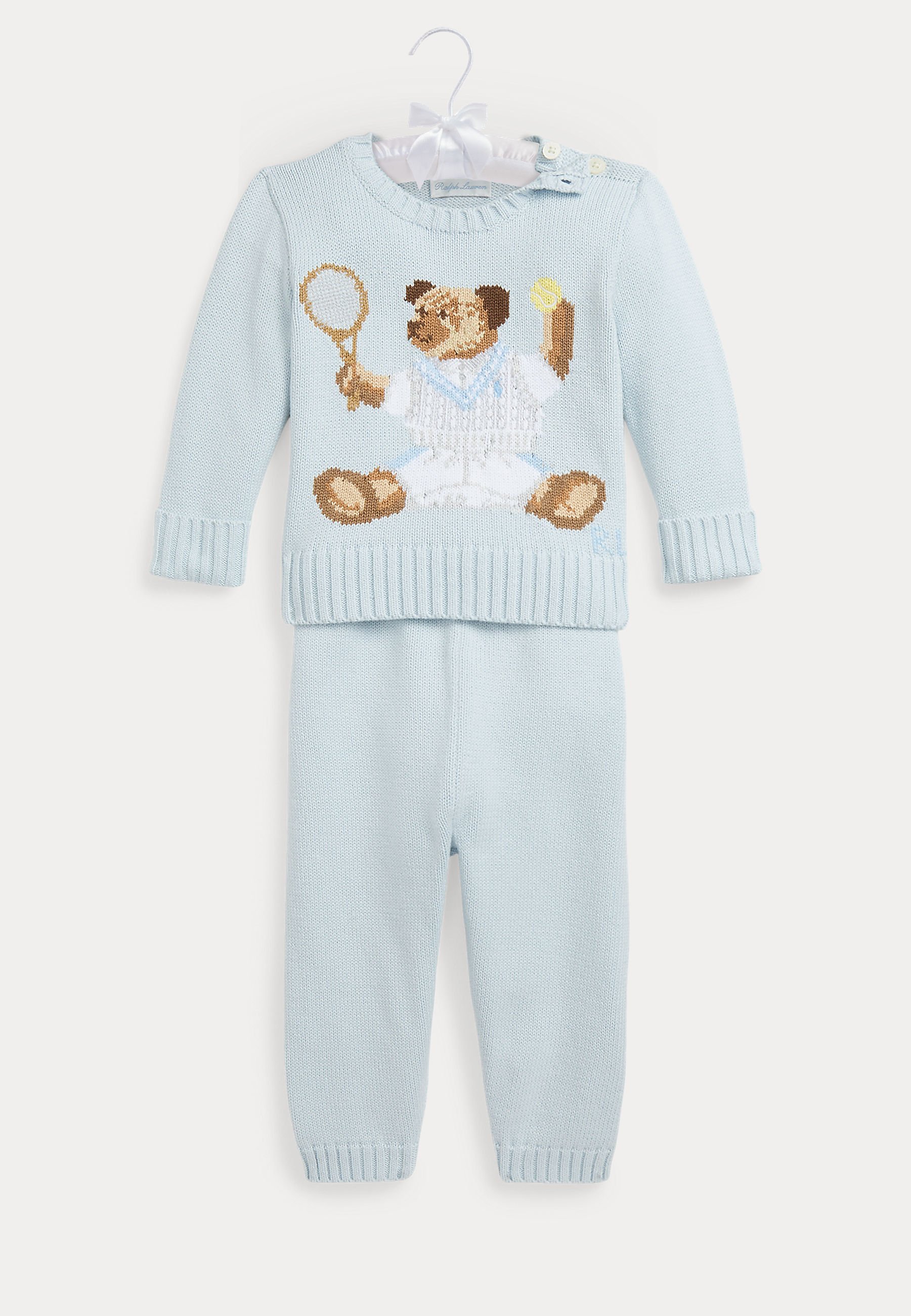 Polo Ralph Lauren BABY SET Tracksuit bottoms beryl blue/blue