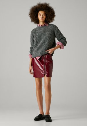 Pepe Jeans, RUBY SKIRT - Mini skirts  - currant red