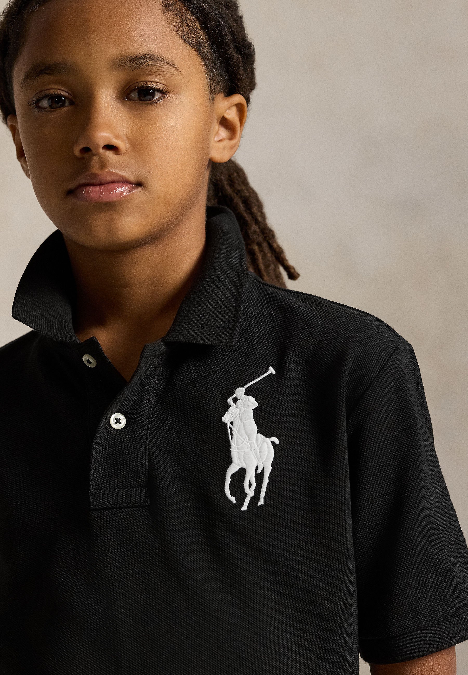 Polo Ralph Lauren SLIM FIT BIG PONY COTTON MESH POLO SHIRT - Polo