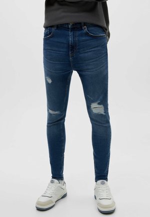 Jean slim - dark-blue denim