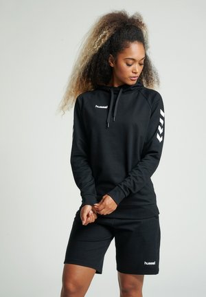 GO HOODIE WOMAN - Sweat à capuche - black