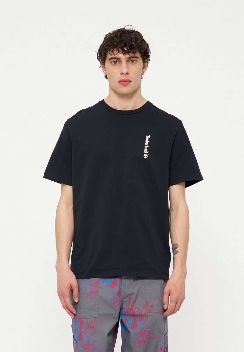 Timberland T-shirt print zwart