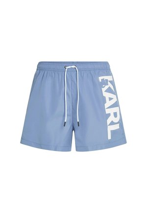 KARL LAGERFELD, LOGO SHORT - Badeshorts - country blue