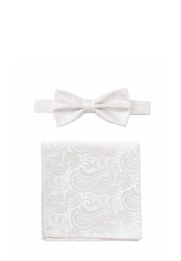 IM PAISLEY-DESIGN SET - Einstecktuch - champagner