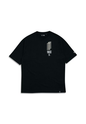 New Era, NEW YORK YANKEES NEW ERA MLB WORDMARK OS TEE T-SHIRT SCHWARZ - Print T-shirt - schwarz