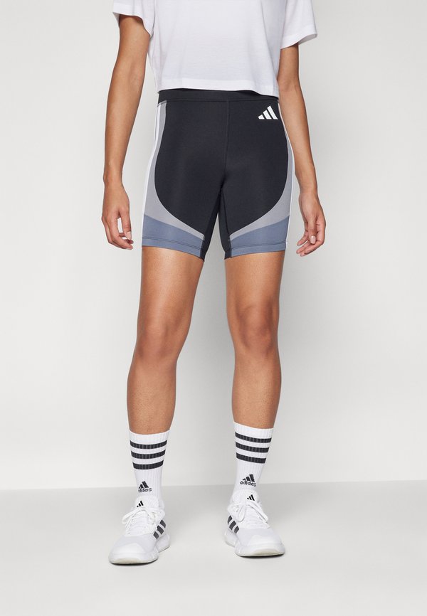 OPTIME ESSENTIALS STASH POCKET SHORT LEGGINGS - Tights