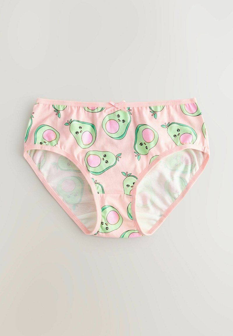 Confezione Da 5 Slip In Cotone Per Ragazza – NEXT, Personaggi Stampati, Vita Alta, Taglio Basso