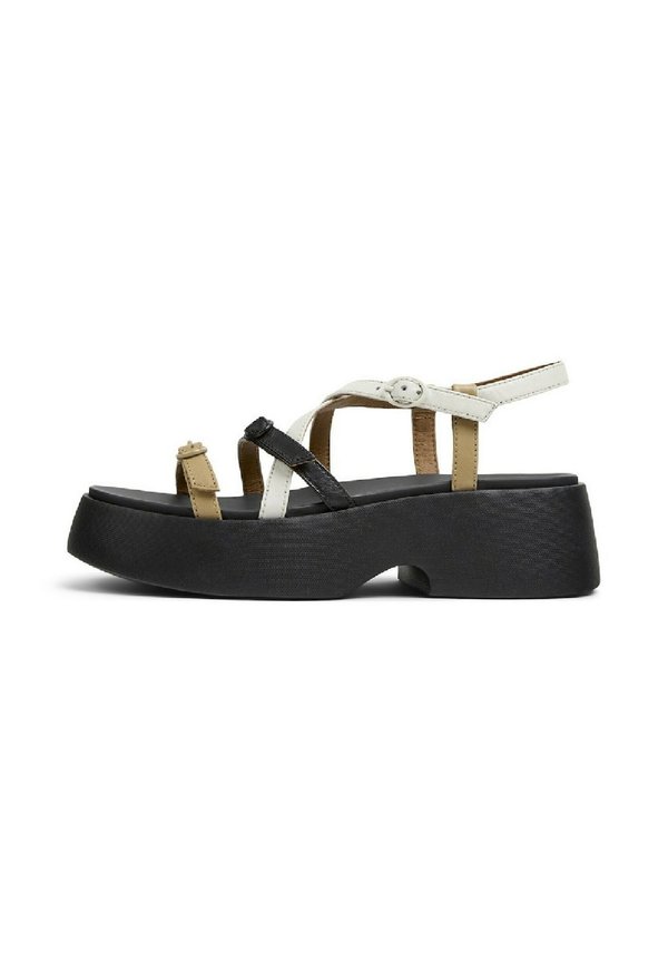 Platform sandals - multicolor