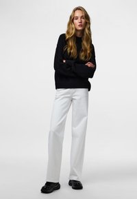 Pieces PCMALOU LS  - Camisola - black