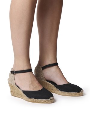 CALDES - Espadrilky - Black