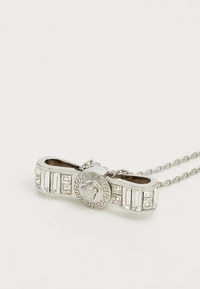 Versace NECKLACE - Colar - transparent/silver-coloured