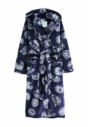 Next Dressing gown - navy coffee