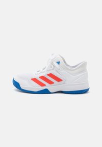 adidas Performance - UBERSONIC 4 K - Tenisové boty na všechny povrchy - footwear white/bright red/bright royal Miniatura obrázku 1