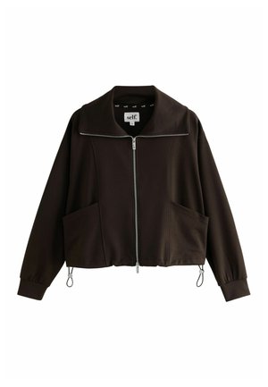FULL ZIP MODAL - Leichte Jacke - chocolate brown