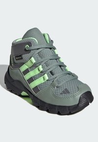 Adidas Terrex TERREX MID GORE-TEX® HIKING - Pantofi drumeție - silver green   green spark   grey four