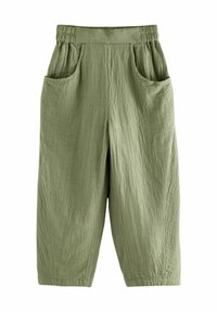 Next - Nadrágok - khaki green Miniatűr kép 1