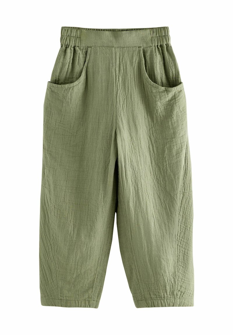 Next - Nadrágok - khaki green, Nagyítás