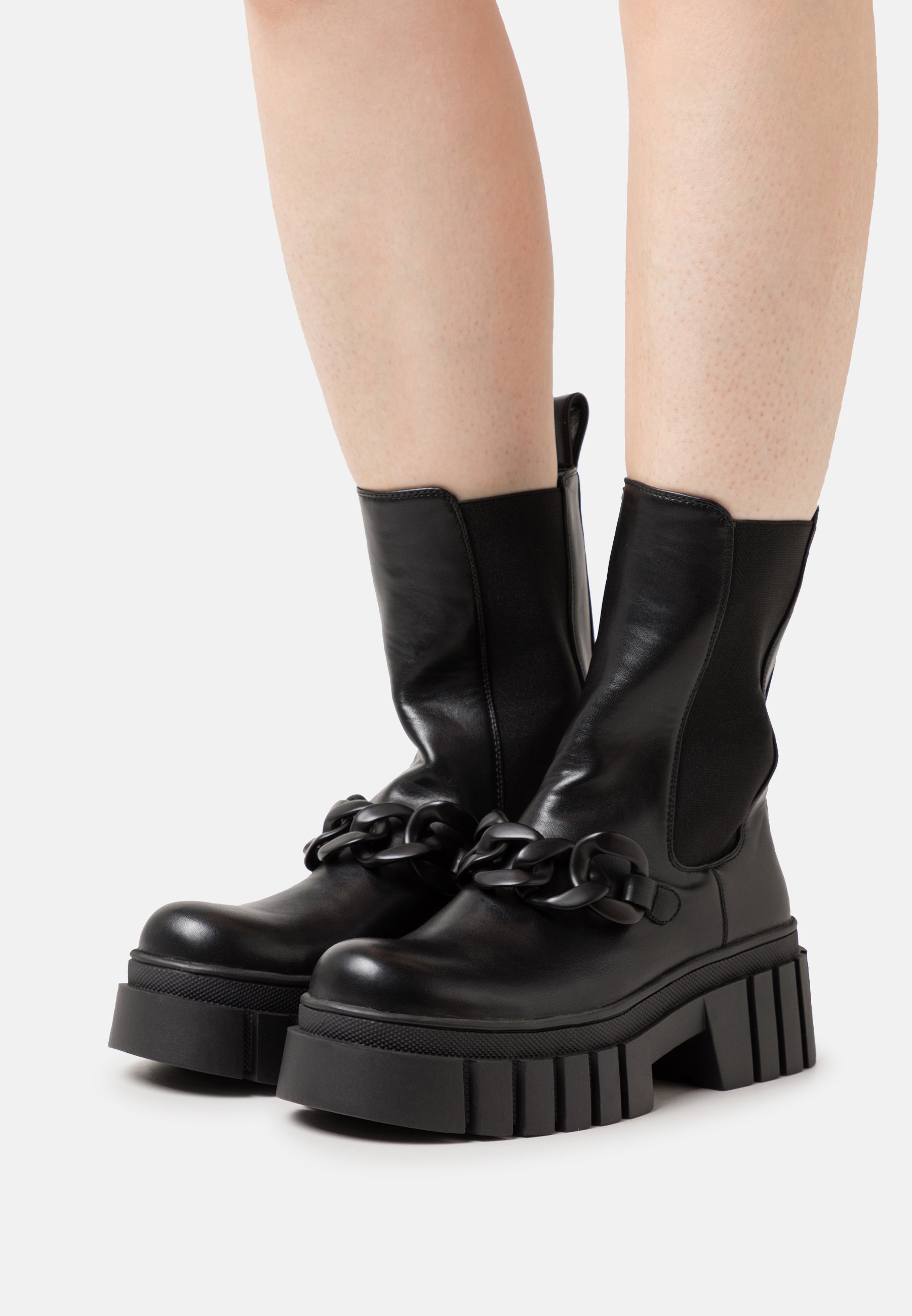 Biagiotti Botines con plataforma - black/negro - Zalando.es