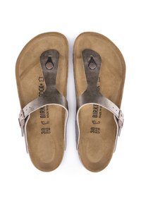 Birkenstock GIZEH BF NARROW - Sandalen - graceful taupe
