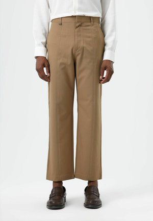 HIGH WAIST - Broek - camel
